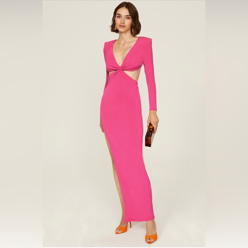 Barbiecore! Nookie XL pink gown. In great condition.